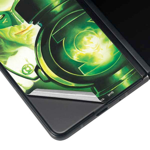 DC Comics Green Lantern Portrait Art By Alex Ross Galaxy Z Fold4 5G Skin